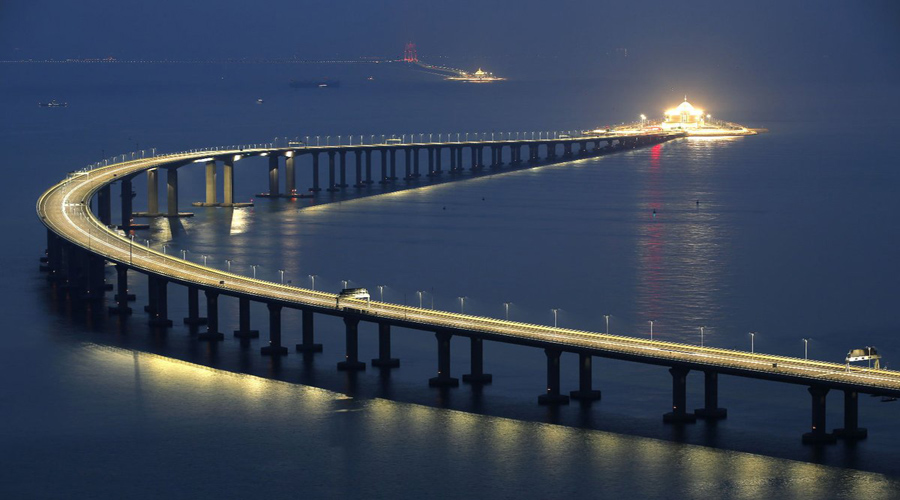Cifras del espectacular puente Hong Kong-Zhuhai-Macao, el más largo del mundo sobre el mar | El Imparcial de Oaxaca