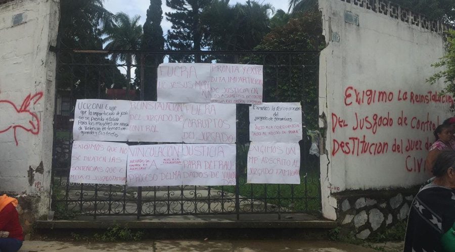 Los juzgados de Matías Romero siguen tomados