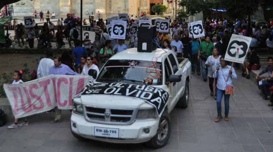 Reporta SSPO saldo blanco en manifestaciones por el 2 de octubre | El Imparcial de Oaxaca
