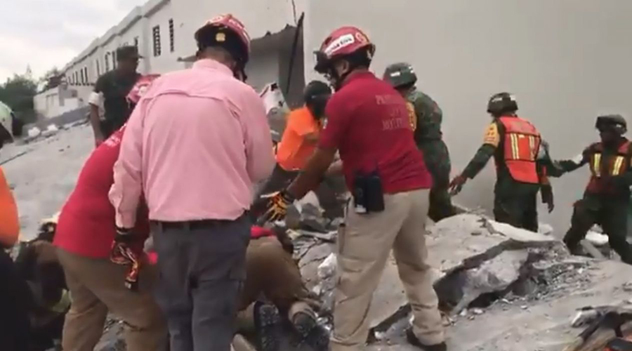 Colapsa edificio en Monterrey; al menos tres muertos y siete desaparecidos | El Imparcial de Oaxaca