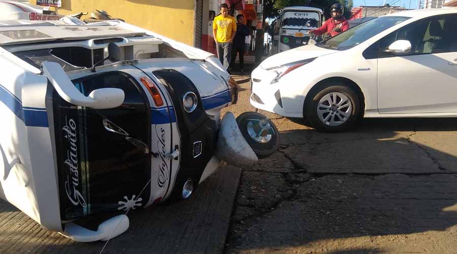 Se incrementan accidentes de mototaxis en Oaxaca | El Imparcial de Oaxaca