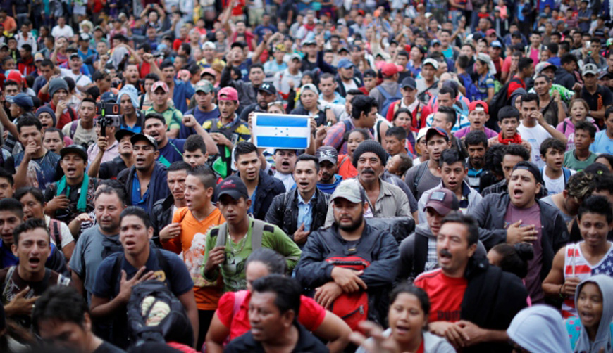 Caravana migrante ingresa a México tras tirar reja en frontera sur | El Imparcial de Oaxaca