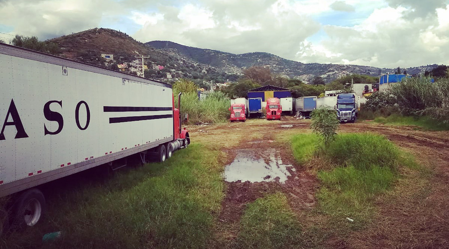 Recuperan camiones y cajas de tráilers con reporte de robo, en San Jacinto amilpas | El Imparcial de Oaxaca