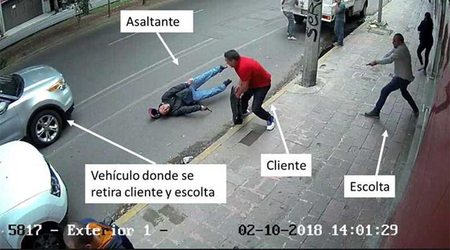 En intento de asalto, escolta mata a atacante de cuentahabiente | El Imparcial de Oaxaca