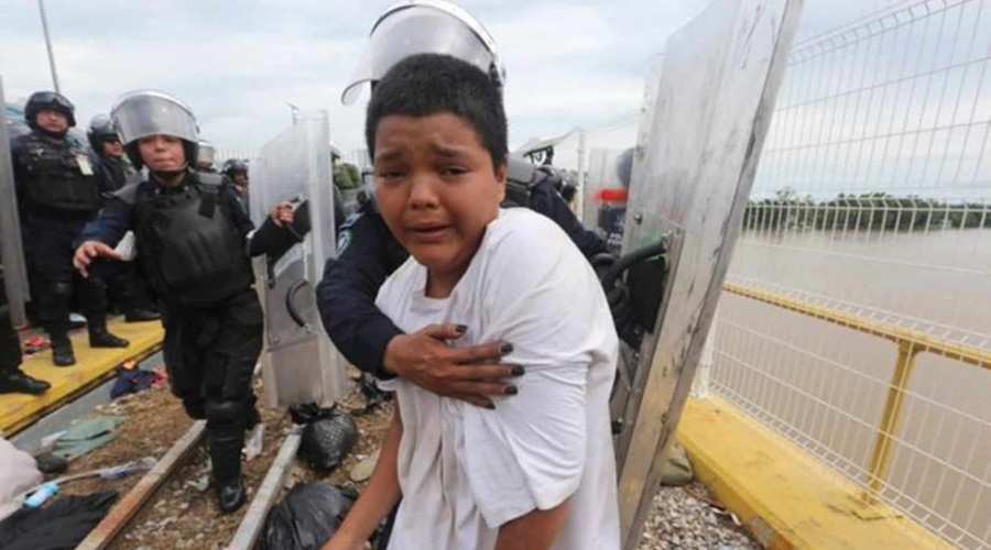 Mario Castellanos, el niño de 12 años que viaja solo en la Caravana Migrante | El Imparcial de Oaxaca