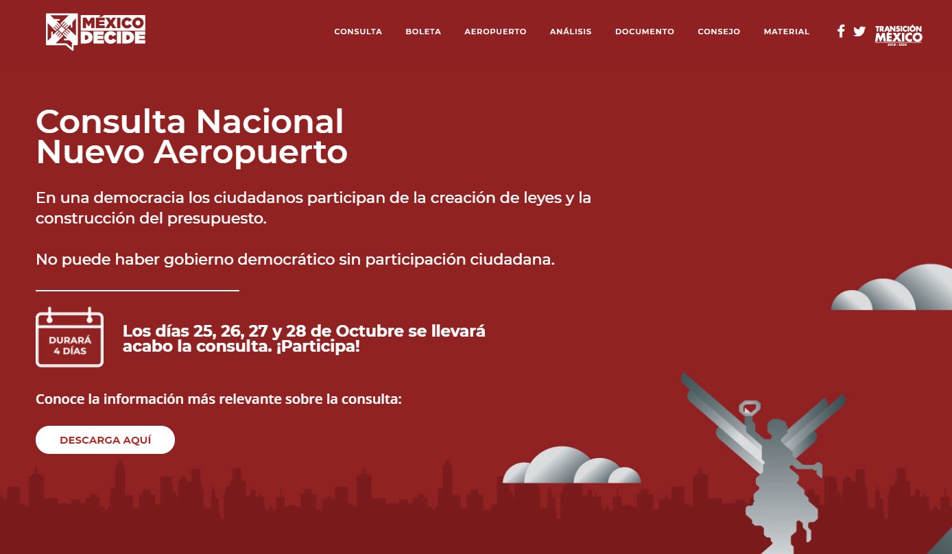 Lanzan sitio web para resolver dudas sobre NAICM | El Imparcial de Oaxaca