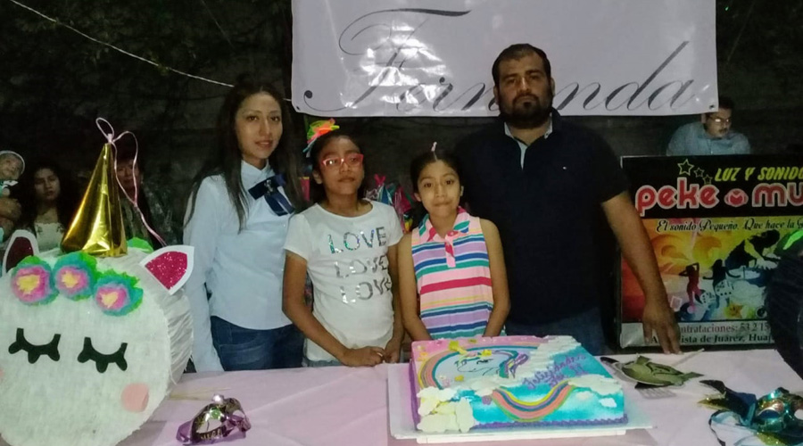 María Fernanda cumple 11 años