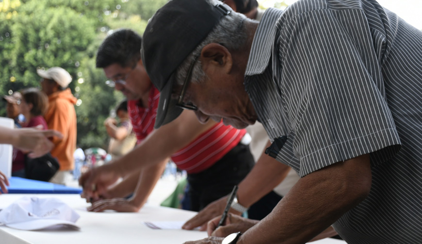 Alta afluencia en Oaxaca para participar en la II Consulta Ciudadana | El Imparcial de Oaxaca