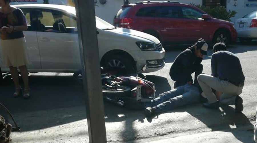 Atropellan a motociclista en la colonia Reforma, Oaxaca | El Imparcial de Oaxaca