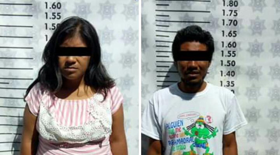 Detienen a pareja por robo a comercio en Xoxo | El Imparcial de Oaxaca