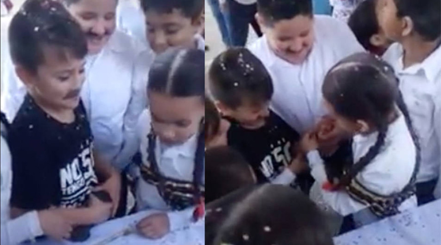 Video: Obligan a niño a casarse en kermes escolar mexicana | El Imparcial de Oaxaca