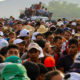 Caravana obtiene 160 camiones en su primer día en Veracruz; va a CDMX