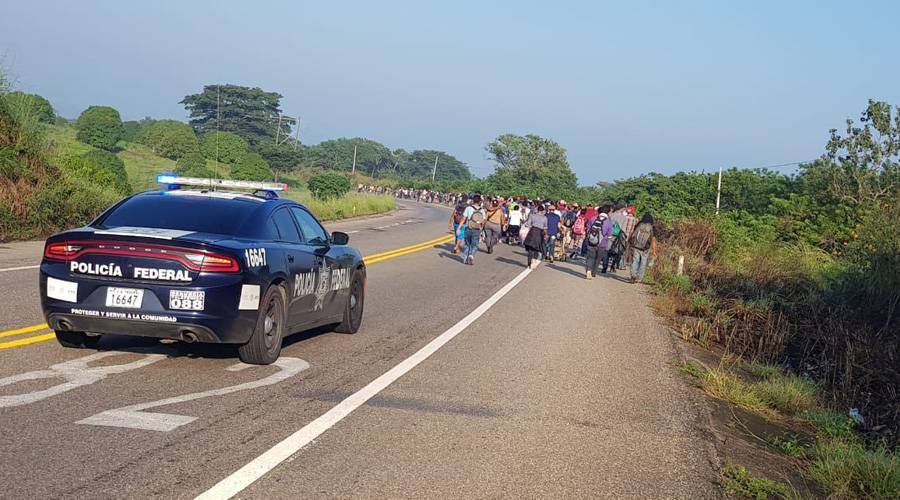 Continúa recorrido de la segunda caravana de migrantes por el Istmo | El Imparcial de Oaxaca