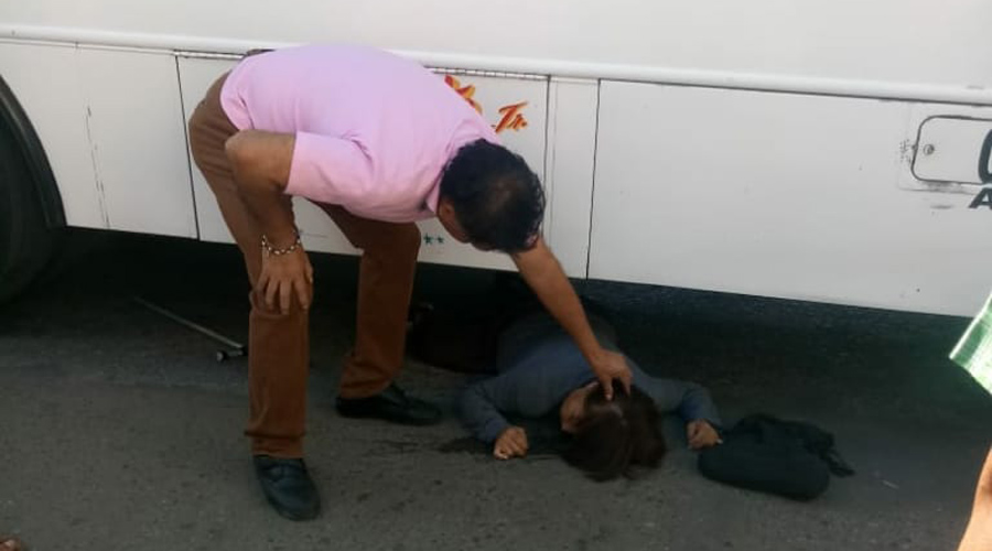 Muere mujer atropellada por urbano en el centro de Oaxaca | El Imparcial de Oaxaca