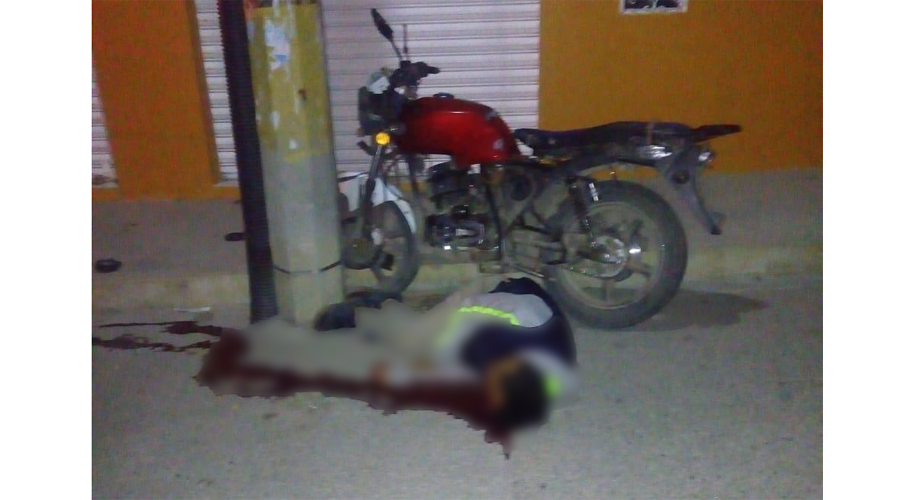 Muere al impactar su moto contra poste en Etla, Oaxaca | El Imparcial de Oaxaca