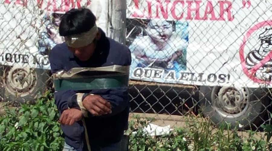 Intentan linchar a presunto ladrón en San José La Noria, Oaxaca | El Imparcial de Oaxaca