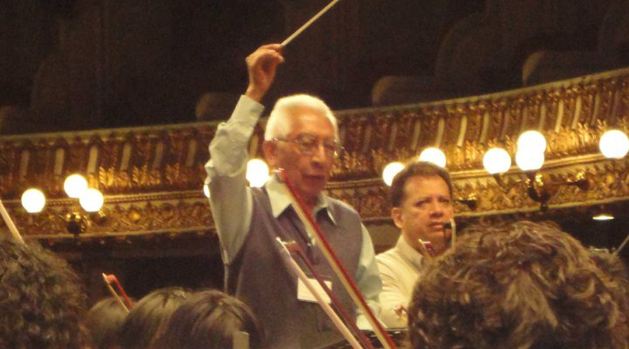 Mauro Ramírez Pérez,  con vocación musical