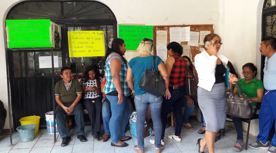 Munícipe de Santo Domingo Tehuantepec y sindicato presionaron a jueza | El Imparcial de Oaxaca