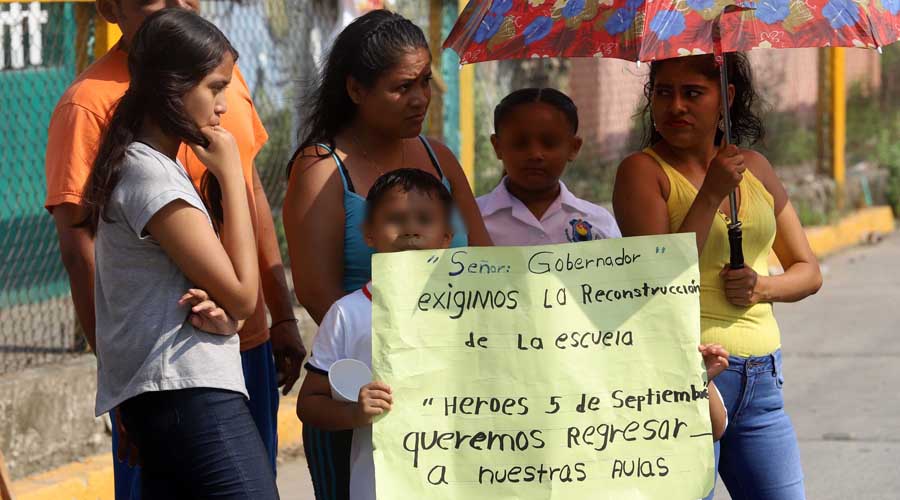 Señalan desfalco y nulos avances en reconstrucción de escuelas en Oaxaca | El Imparcial de Oaxaca