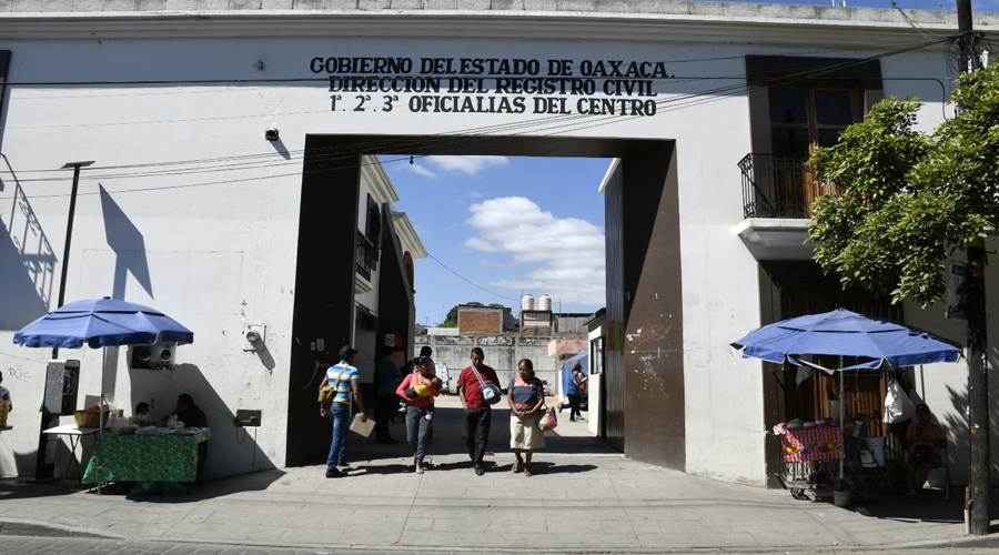 Reanudan servicio  en Registro Civil de  Armenta y López | El Imparcial de Oaxaca