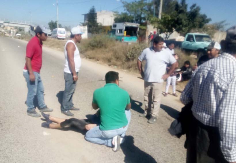 Atropellada por una motocicleta en la 175 | El Imparcial de Oaxaca