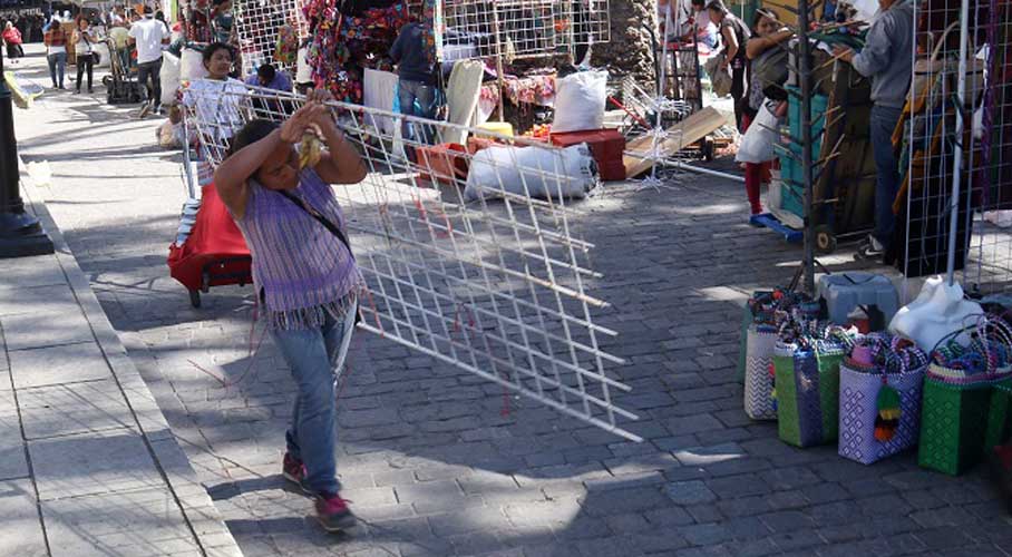 Comerciantes de Oaxaca afirman que se gana sólo para pagar las deudas