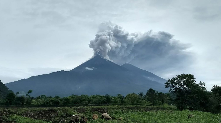 Se solidariza México con Guatemala por erupción de Volcán de Fuego | El Imparcial de Oaxaca