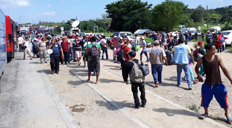 Desacelera y padece caravana; pide ayuda a los mexicanos | El Imparcial de Oaxaca