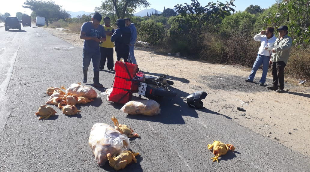 Atropellan a motociclista repartidor en San Jacinto Amilpas | El Imparcial de Oaxaca