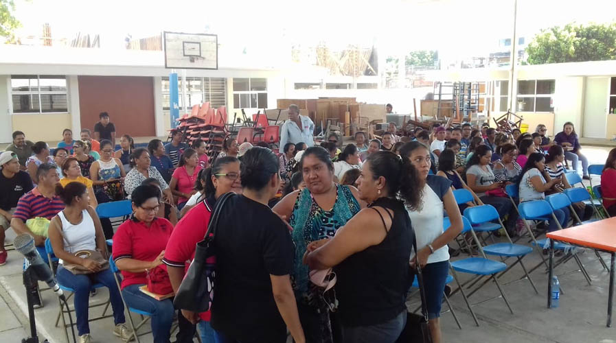 17 de diciembre concluirán reconstrucción de primaria Pedro Sainz de Baranda | El Imparcial de Oaxaca