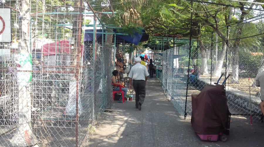 Parque Independencia de Salina Cruz invadido por comerciantes | El Imparcial de Oaxaca