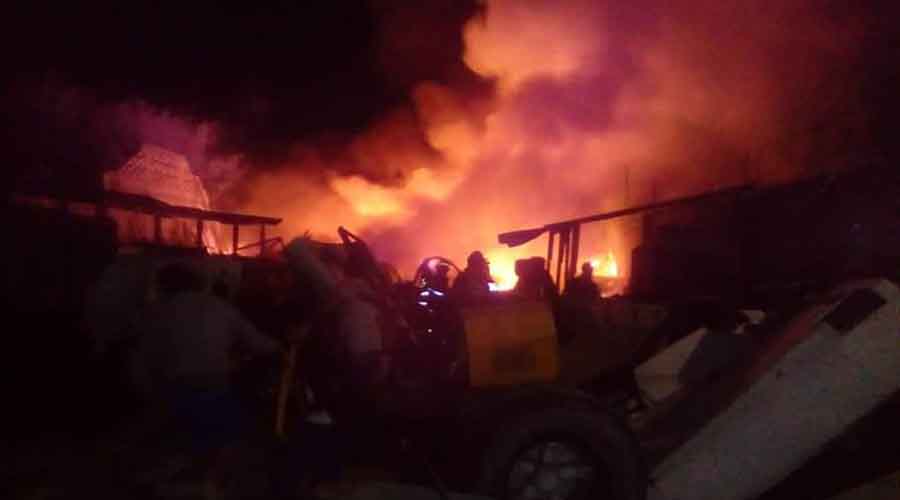 Se registra incendio de pastizales en San Antonio de la Cal | El Imparcial de Oaxaca