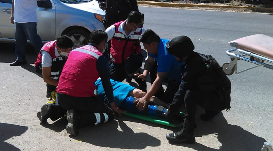 Atropellan a mujer de la tercera edad en la carretera 190