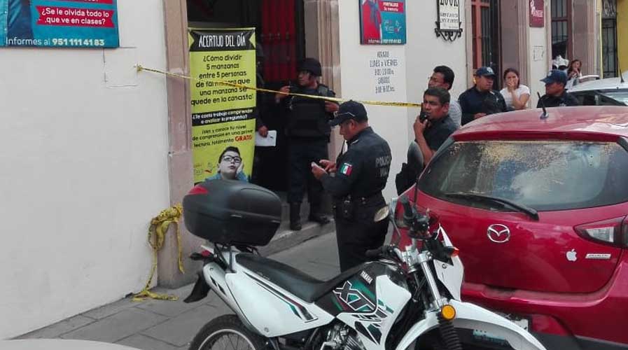 Asaltan a hombre en Centro de Oaxaca y le disparan en la mano | El Imparcial de Oaxaca