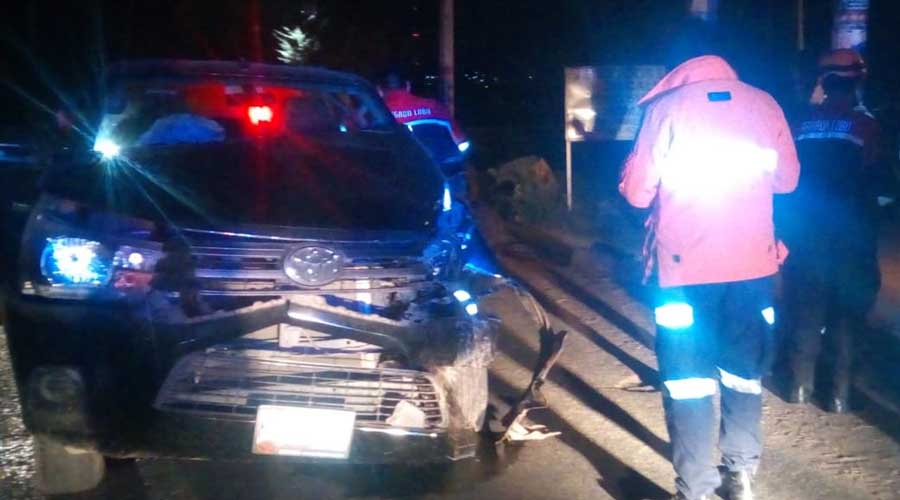Conductor ebrio choca camioneta en San Martín Mexicápam | El Imparcial de Oaxaca