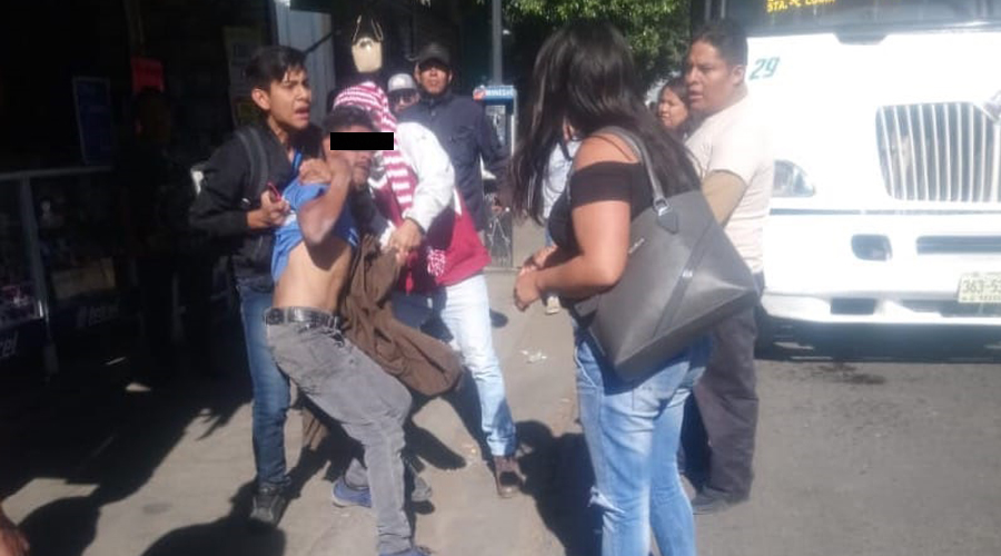 Detienen a presunto ladrón en la Central de Abastos | El Imparcial de Oaxaca