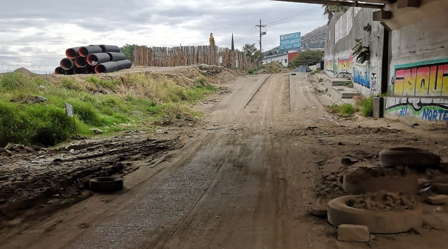 Abandonan obras de Sapao  en Riberas del Río Atoyac | El Imparcial de Oaxaca