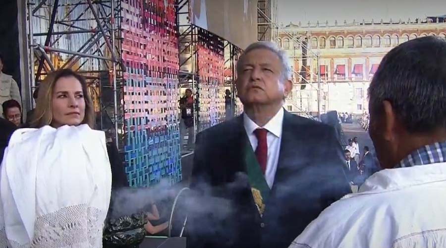 AMLO brinda su primer mensaje como Presidente de México en el Zócalo | El Imparcial de Oaxaca