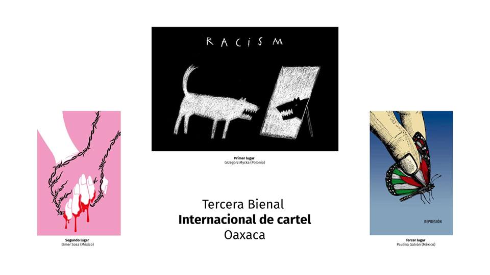 Bienal Internacional de Cartel Oaxaca presenta a ganadores