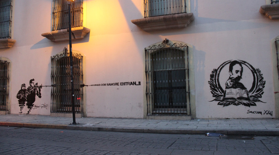 El grafiti en contexto patrimonial en la Casa de la Ciudad | El Imparcial de Oaxaca