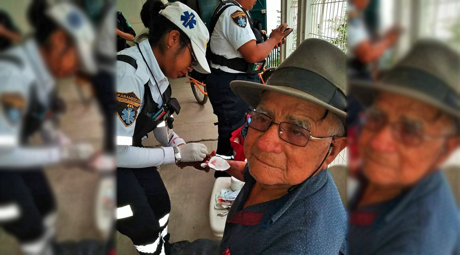 Hombre de la tercera edad se lesiona al caer por la calle | El Imparcial de Oaxaca