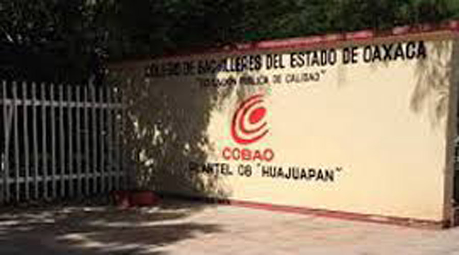 En paro de labores COBAO  y CECyTE en Huajuapan de León | El Imparcial de Oaxaca