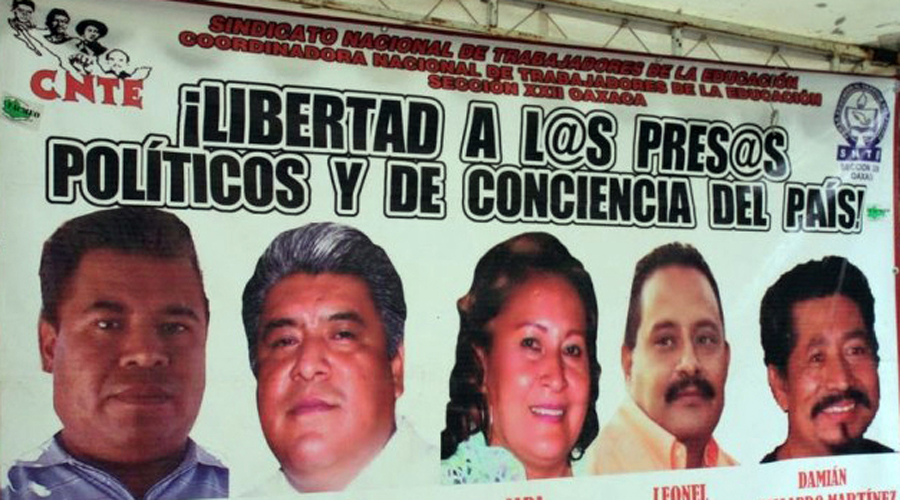 Agradecen presos políticos de CNTE  libertad a AMLO | El Imparcial de Oaxaca
