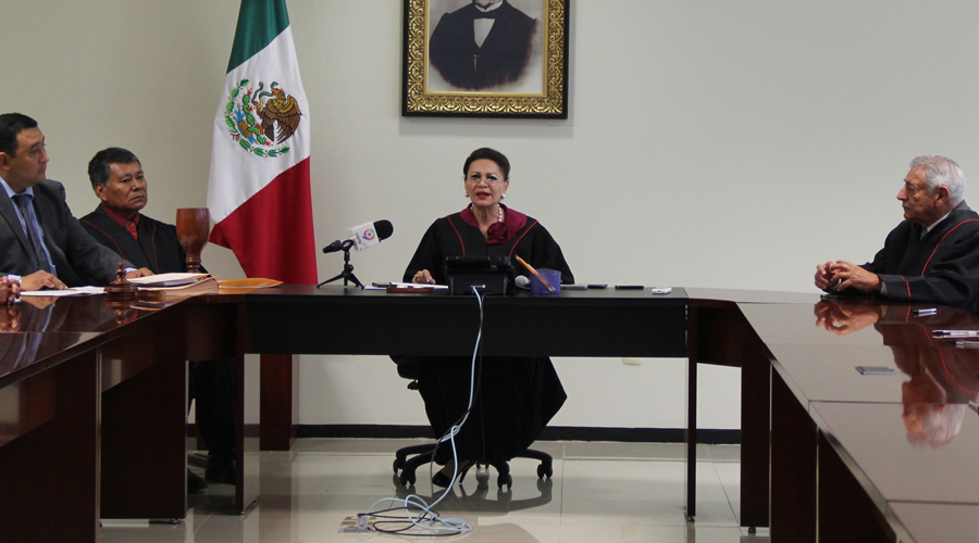 Por primera vez una mujer preside el TSJE | El Imparcial de Oaxaca