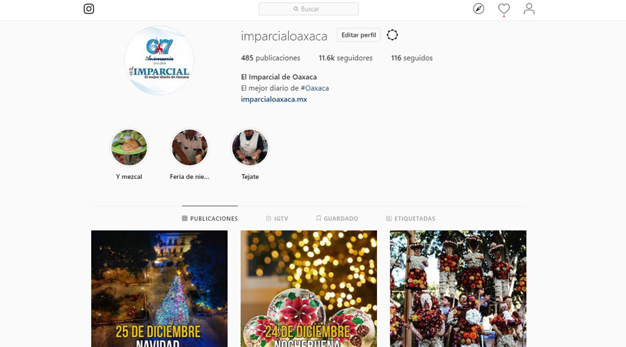 Instagram lanza por error a nivel mundial una molesta función | El Imparcial de Oaxaca