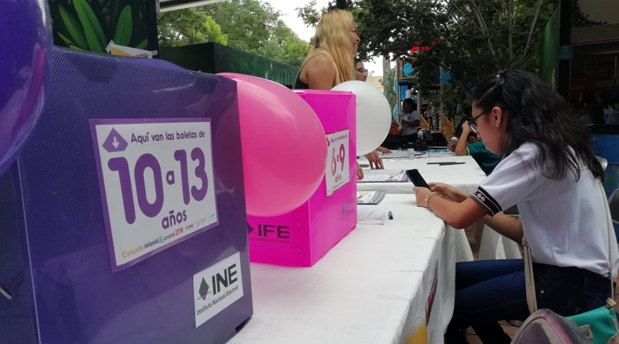 Niños y jóvenes mixtecos participan en Consulta 2018 del INE | El Imparcial de Oaxaca