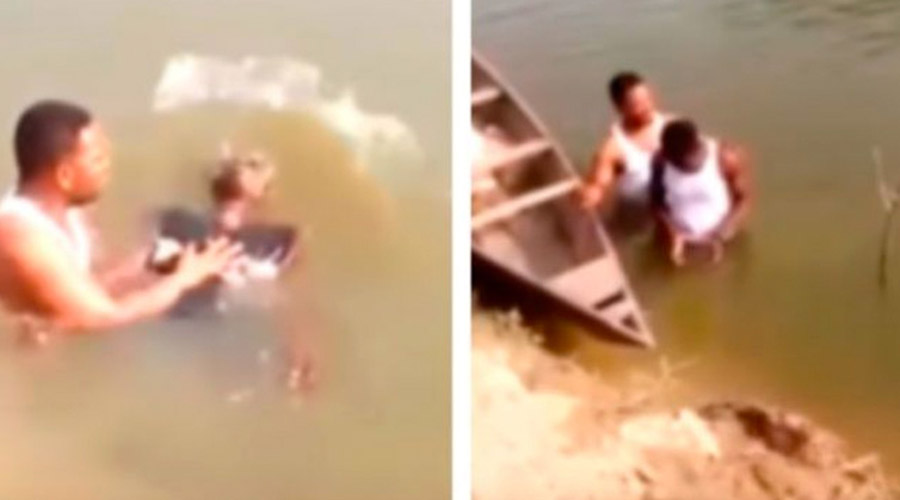 Video: Hombre muere ahogado durante su bautizo