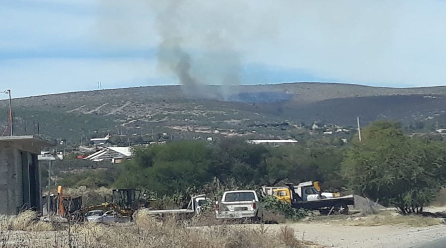 Fuego abarca varias zonas de Huajuapan
