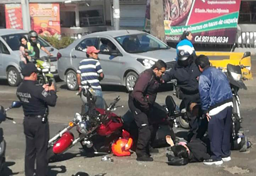 Embisten a motociclista en Oaxaca | El Imparcial de Oaxaca