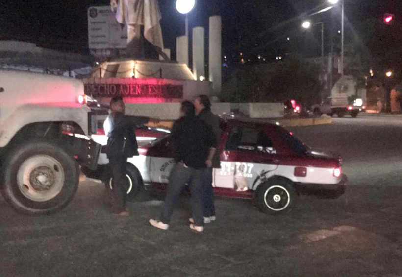 Un torton arrolla a taxi en Viguera | El Imparcial de Oaxaca